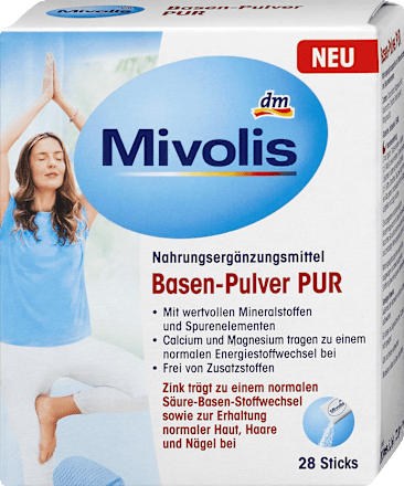 Basenpulver Pur Sticks Mivolis