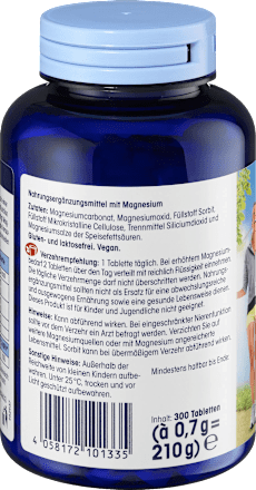 Magnesium, Tabletten 300 St. Mivolis