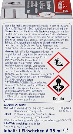 Mückenstecker Nachfüllpack Profissimo