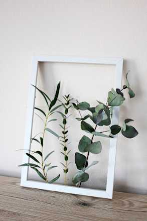 Bilderrahmen MDF 20x30 cm weiß Paradies