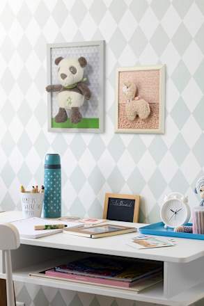 Bilderrahmen MDF 20x30 cm weiß Paradies