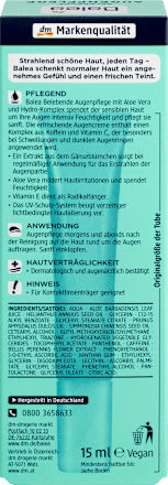 Augencreme belebend Balea