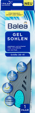 Gel Einlegesohlen Gr. 36-41 (1 Paar) Balea