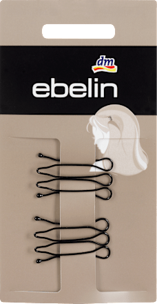 Fermagli a pettine mini neri ebelin