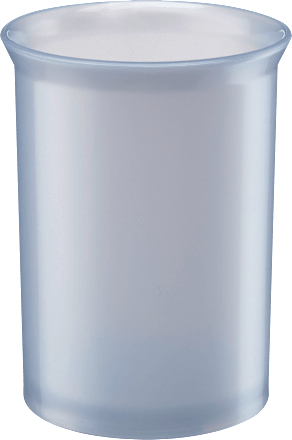 Zahnputzbecher weiß ebelin