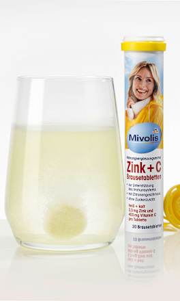Zink + C Brausetabletten 20 St. Mivolis