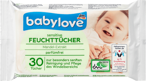 Feuchttücher sensitive babylove