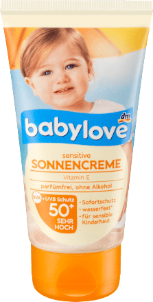 Sonnencreme Sensitiv LSF 50+ babylove