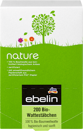 Wattestäbchen Bio ebelin