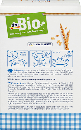 Dinkel Milchbrei nach dem 4.Monat dmBio