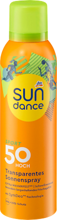 Sonnenspray Sport transparent LSF 50 SUNDANCE