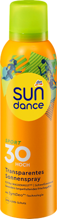 Spray do opalania transparentny SPF 30 SUNDANCE
