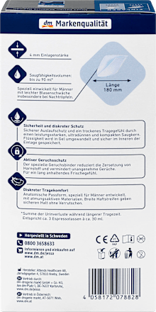 MEN Einlagen Leicht Jessa DISKRET
