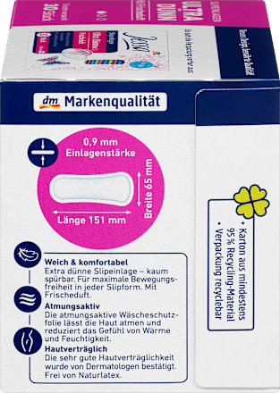 Slipeinlagen Ultra Dünn Frischeduft Jessa