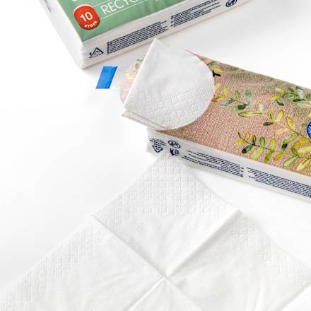 Taschentücher Recycling (15x10 St) Soft&Sicher