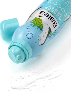 Odświeżający spray do twarzy i ciała o zapachu kokosa Balea