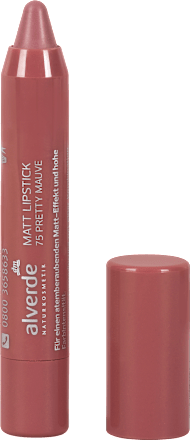 matná rtěnka Chubby 75 Pretty Mauve alverde NATURKOSMETIK