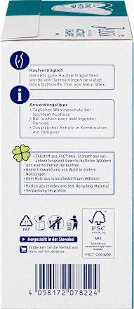 Wkładki higieniczne Active Shape Jessa