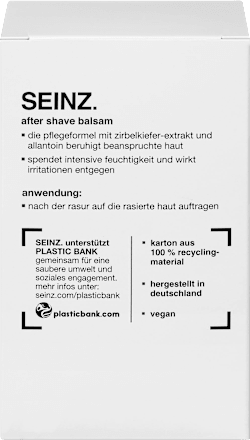 After Shave Balsam SEINZ.