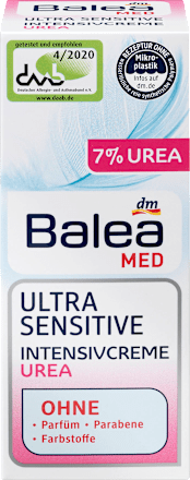 Intensivcreme Urea Ultra Sensitive Balea med