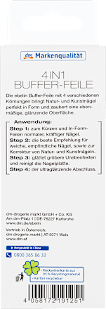 4in1 Buffer-Feile ebelin