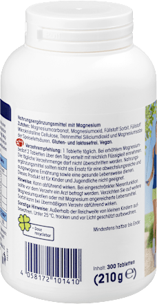 Magnesium Tabletten Mivolis