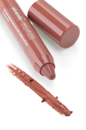 Mat rdečilo za ustnice 75 Pretty Mauve alverde NATURKOSMETIK