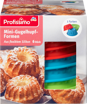 Mini-Gugelhupf Formen Profissimo