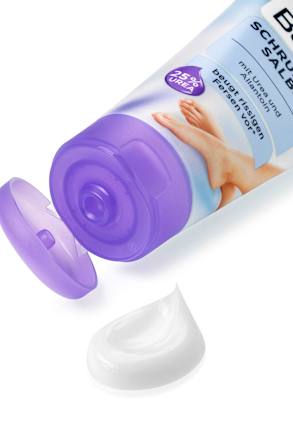 Fuß-Creme, Schrundensalbe mit 25% Urea Balea