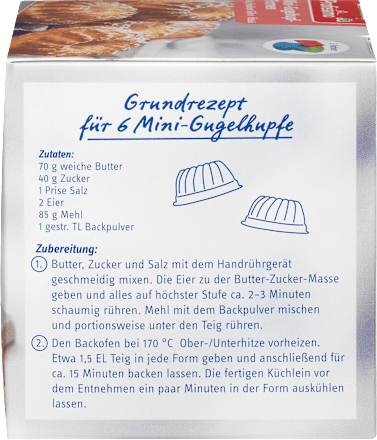 Mini-Gugelhupf Formen Profissimo