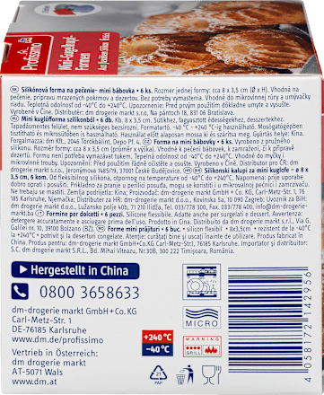 Mini-Gugelhupf Formen Profissimo