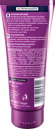 Fuß-Creme Intensiv Balea