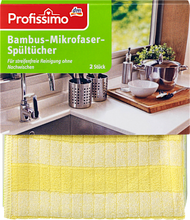 Bambus-Mikrofaser-Spültücher  Profissimo