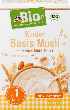 Kinder Basis Müsli ab 1 Jahr dmBio