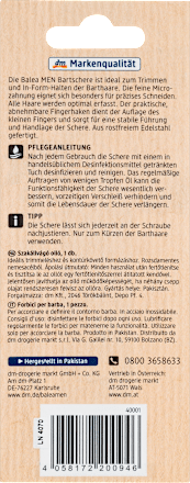 Bartschere Balea MEN