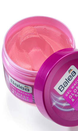 Voskový gél pre lesk vlasov Glossy & Shine Balea