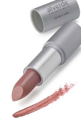 Color & Care karmin za usne – 43 Tender Mauve alverde NATURKOSMETIK