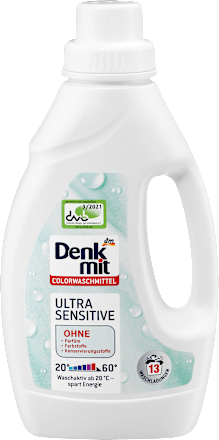 Colorwaschmittel Ultra Sensitive Denkmit