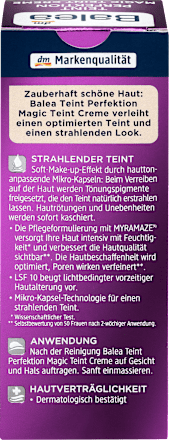Gesichtscreme Getönt Perfektion Magic Teint Balea