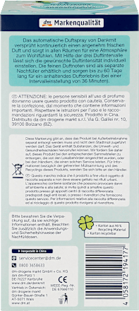 Odświeżacz powietrza automatyczny Denkmit