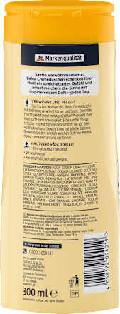 Cremedusche Milch & Honig Balea