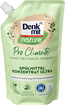 Spülmittel Konzentrat nature Pro Climate  Denkmit