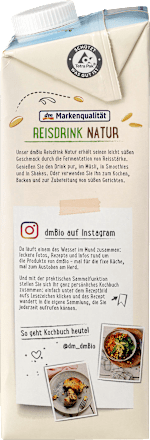 Pflanzendrink, Reis Drink natur dmBio