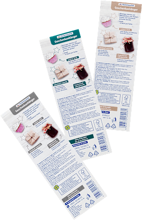 Geschenkanhänger Stern  Profissimo