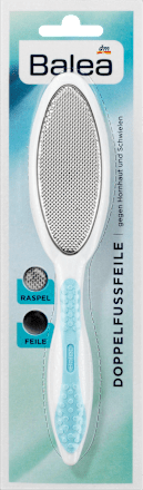 Hornhautentferner Feile & Raspel, Doppelfußfeile Balea