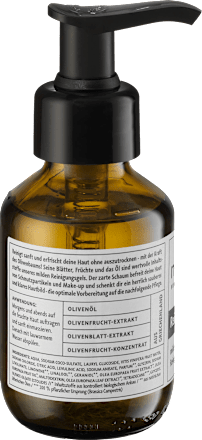 Oczyszczający żel do mycia twarzy naturschön, oliwka alverde NATURKOSMETIK