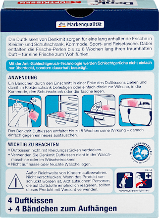 Wäscheduft Kissen Sensual Fresh Denkmit