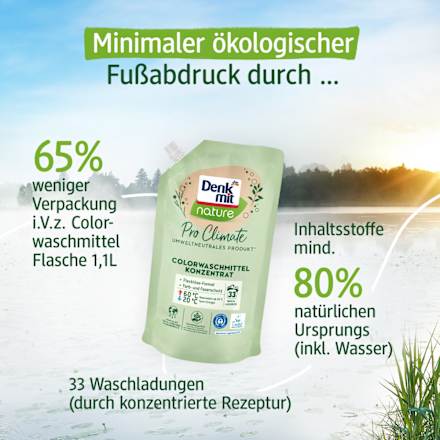Colorwaschmittel Konzentrat Pro Climate nature Denkmit