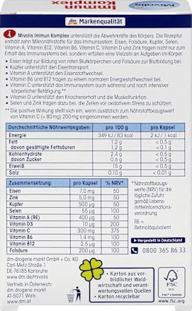 Immun Komplex Kapseln 32 St. Mivolis