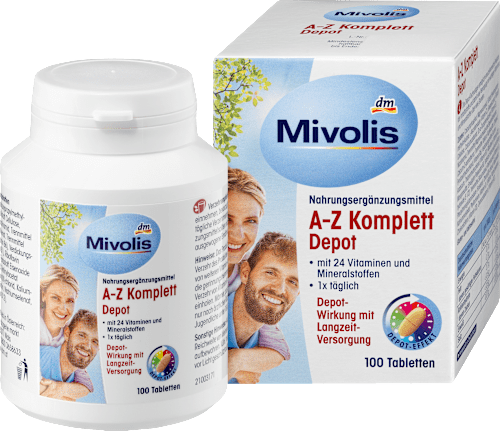 A-Z Komplett Depot, Tabletten, 100 St. Mivolis